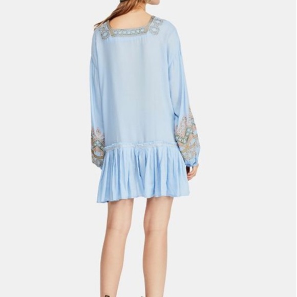 Free People Wild One Embroidered Peasant Tunic. S - Picture 2 of 8
